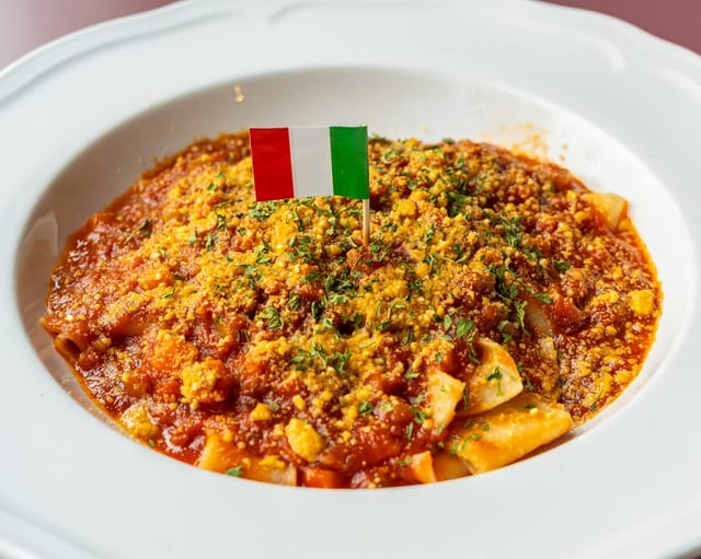 Lentil Pappardelle (Vegan).