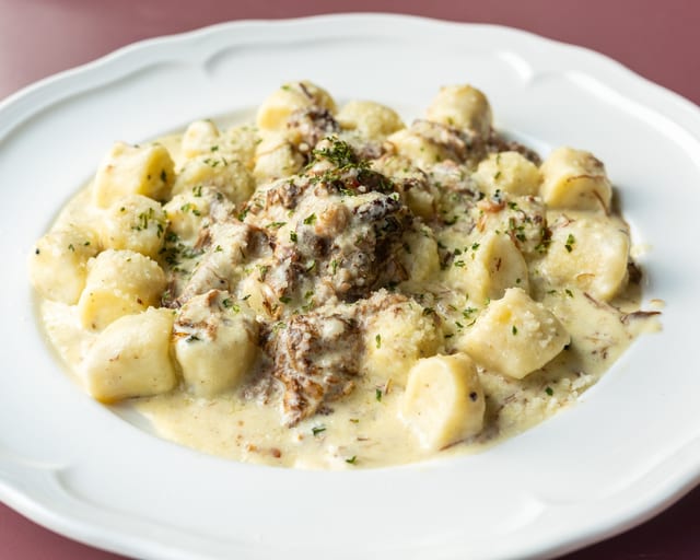 Black Truffle & Ricotta Gnocchi.