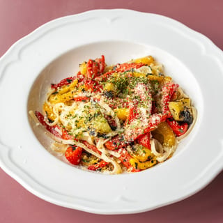 Linguini & Peppers (Gluten Free)