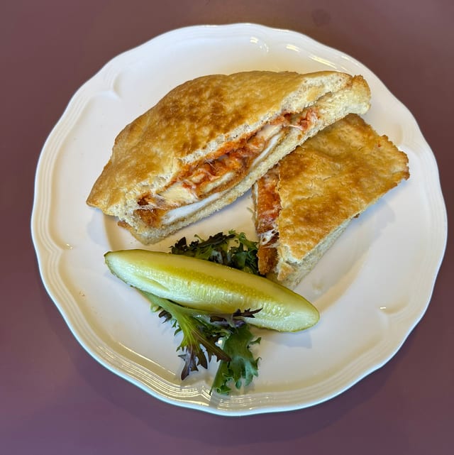 Chicken Parm Sandwich.