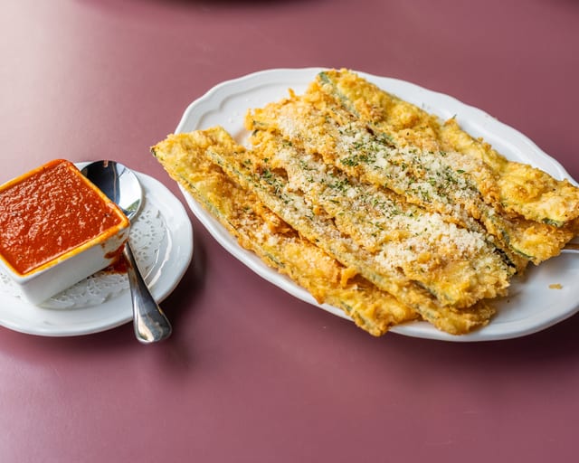 Fried Zucchini.