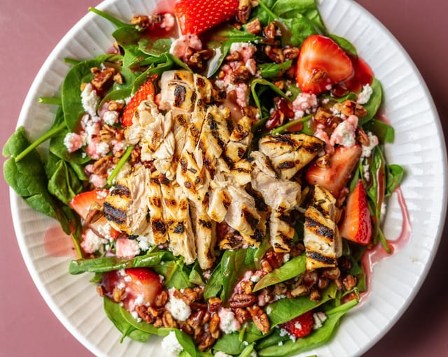 Strawberry Chicken Salad.