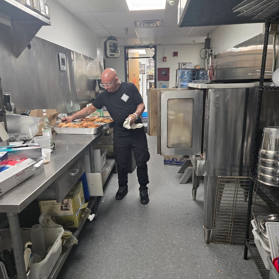 Kitchen activity at Harvest of Hope