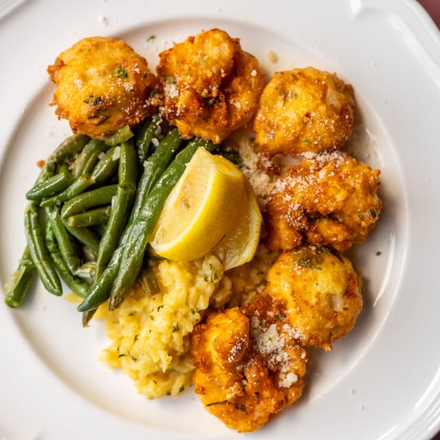 Shrimp & Scallop Romano.