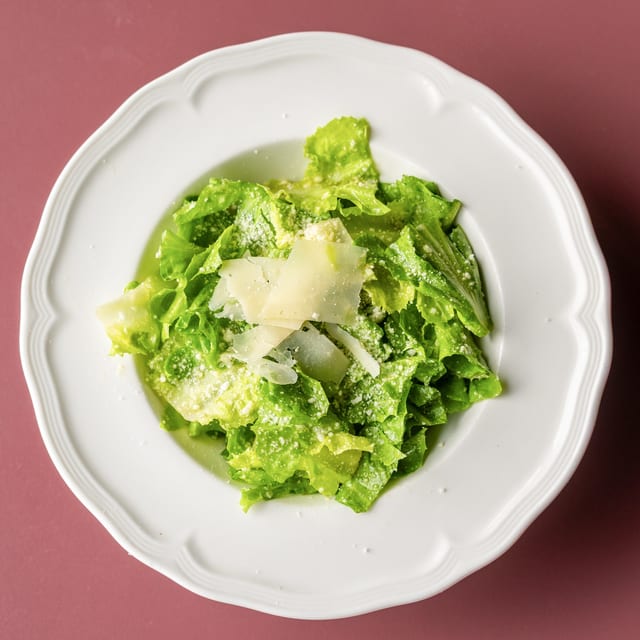 Escarole Salad (Vegan).