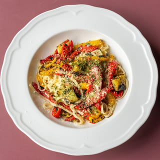 Linguini with Peppers