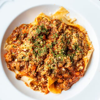Pappardelle Bolognese